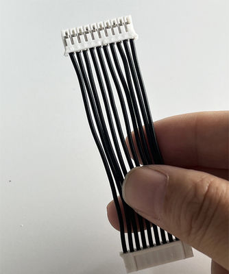 Schwarze Drahtgurt-Versammlung JST PH 2.0 10 Pin Männlich-Weiblich Steckverbinder