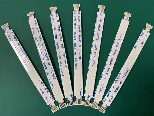 OEM ODM Flat FFC Bandkabel Custom Awm 20706 6 / 50 Pin FPC FFC Kabel