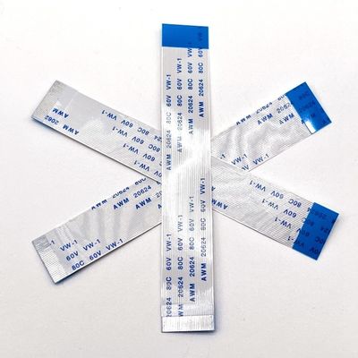 30 Pin abgeschirmt FFC Kabel Awm 20706 1,0 mm 0,5 mm Pitch Flat Flex Band Kabel