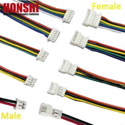 Terminal Draht Gurtmontage männlich und weiblich Elektronische Draht 1,25 mm Pitch