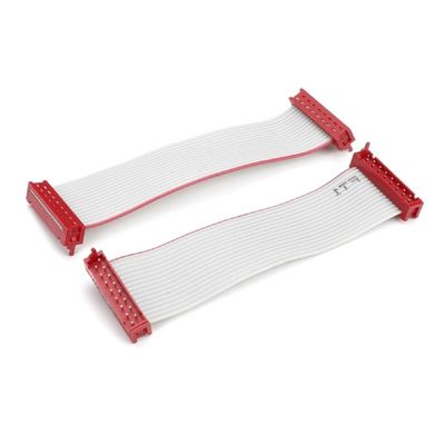 Mikro-Match-Konnektor Flat Electrical Wire IDC UL2651 Rot Flat Ribbon Kabel