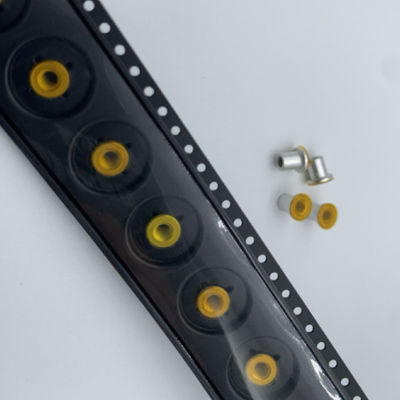 Zinnbeschichtete SMD-Nuss PCB-Standoff SMT Messing-Abstandsspalter Oberflächenmontage-Nuss