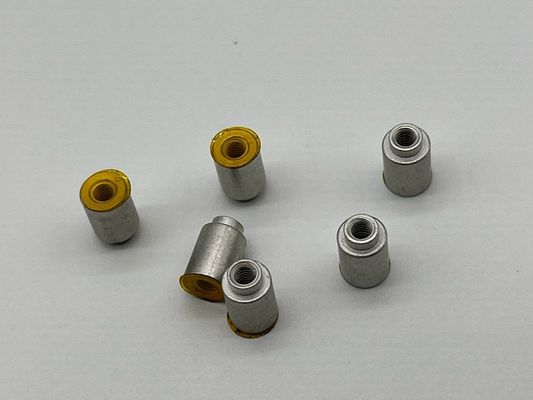 Zinnbeschichtete SMD-Nuss PCB-Standoff SMT Messing-Abstandsspalter Oberflächenmontage-Nuss
