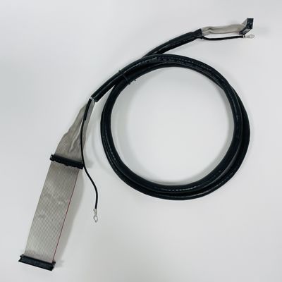 2.54mm Pitch Black Ribbon Flat Cable mit UL2651 28awg IDC-Anschluss