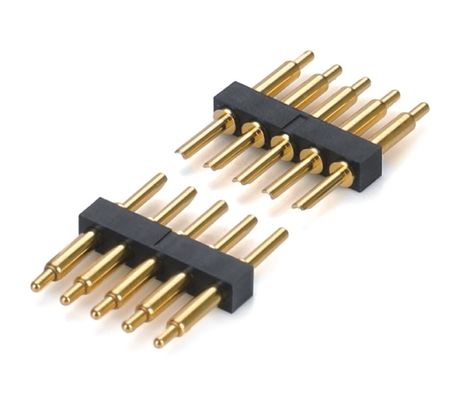 2.0mm Pitch H2.5mm Männlicher Pogo-Pin-Anschluss für PCB-Doppelreihe 20pin-Gerade-Dip