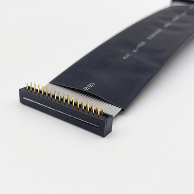 D Sub 9 Pin Flat Electrical Cable 28AWG Straight Serial RS232 Ribbon Cable (Flachkabel mit 28AWG-Fläche)