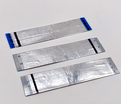 Elektronisches flaches flexibles Kabel mit 8 Nadeln Goldplattiert 1,25 mm 10 cm Ffc Kabel UL20624 80C 60V