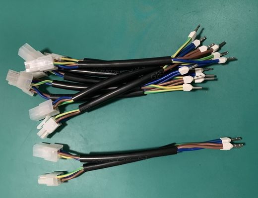 Runde Ring-Terminal Drähte mit PVC-Jackett Material kundenspezifische Drahtgurt