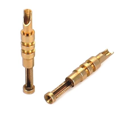 Hochpräzisions-Brass-Locating-Dowel-Pin CNC-bearbeitete Teile Drehdienst Metallhardware