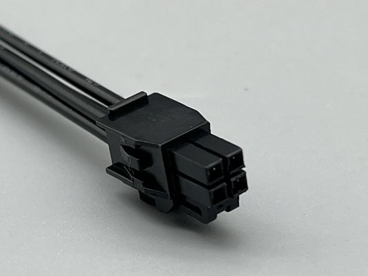 angepasste Molex Nano Fit 2.5 4 Pin Connector elektrische Drahtgurt-Versammlung