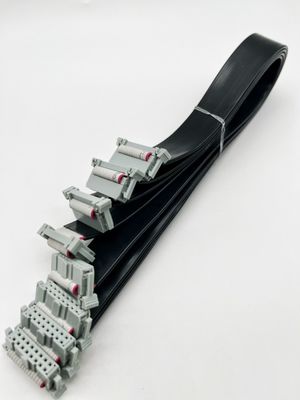 16 Pins IDC Flach PVC-Bandkabel mit 2,54 mm Pitch Connector angepasste Länge