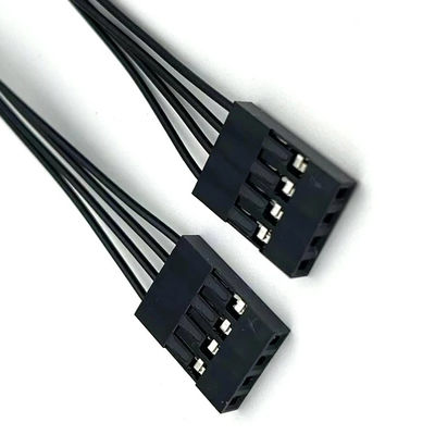 angepasste Länge Elektrodrahtgurt Dupont 4-Pin zu JST SH 1.0 4-Pin-Anschluss