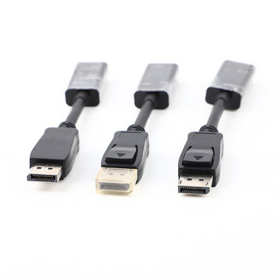 DP Männlich zu HDTV Weiblich HDTV Adapterkabel 4K 30HZ Schnellladung Datenübertragung