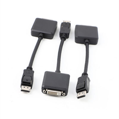 DP Männlich zu DVI Weiblich Adapterkabel 200mm Gold Palted für PC TV elektronische Verbindung