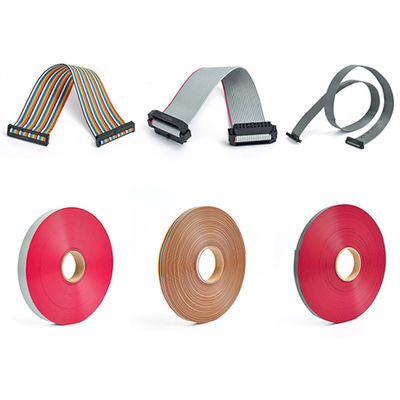 26Pin-IDC-Flachbandkabelanlage mit Dehnungsentlastung und 2,54mm IDC-IDC-Steckdose