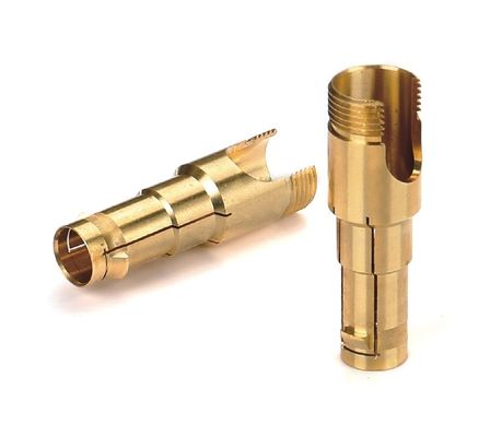 CNC-Bearbeitungsteile für Messing, auf Wunsch, 1,5 mm 2 mm 4 mm 5 mm 6 mm 8 mm Präzisionskupfer