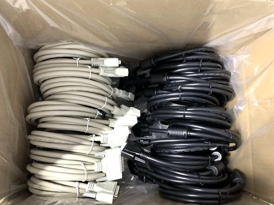 HPDB 100 Pin MDR-Anschluss SCSI-Kabelmontage Schwarzer Draht mit Messingkontaktmaterial