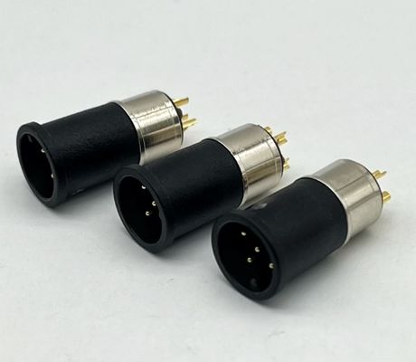 M12 5 Pins weibliche und männliche Plattenverbindung Multi-Pin Rundkabelverbindungen wasserdicht
