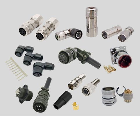 M12 5 Pins weibliche und männliche Plattenverbindung Multi-Pin Rundkabelverbindungen wasserdicht