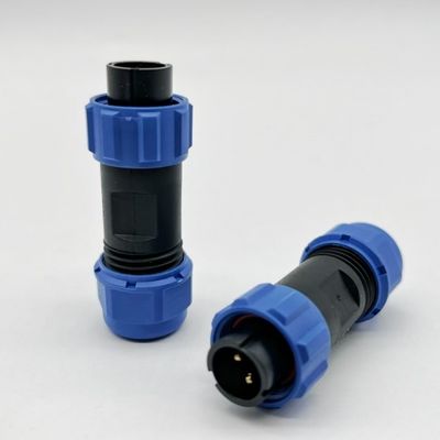 Wasserdichte IP67 Kreislaufdrahtanschlüsse DIN Typ Männlicher Stecker 2 3 4 5 6 8 10 12 Pin