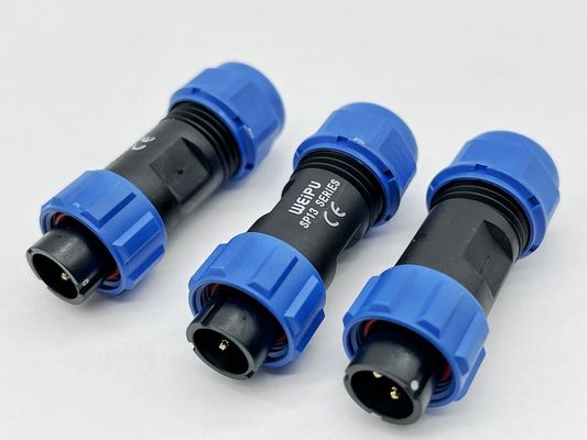 Wasserdichte IP67 Kreislaufdrahtanschlüsse DIN Typ Männlicher Stecker 2 3 4 5 6 8 10 12 Pin