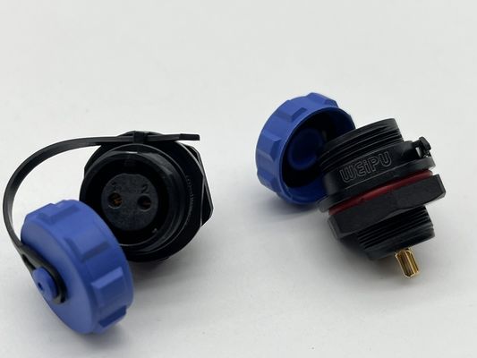 Wasserdichte IP67 Kreislaufdrahtanschlüsse DIN Typ Männlicher Stecker 2 3 4 5 6 8 10 12 Pin