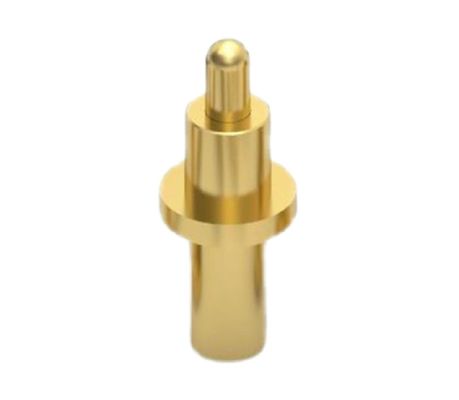 Salznebel 72H Messing Pogo Pin Gold beschichtet für ODM 6.0mm Hochstrom DIN Standard