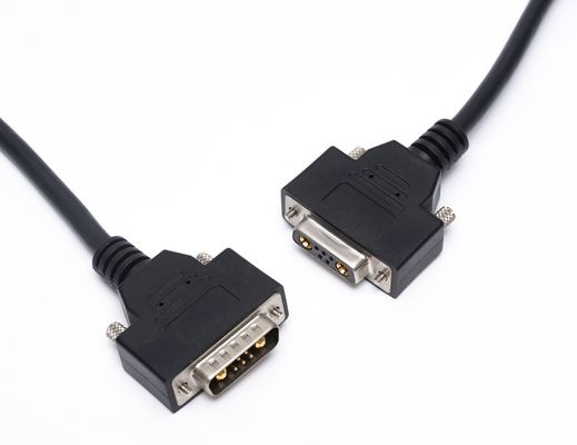 Nachgebildetes D-Subkabel 13W3 Stromanschluss abgeschirmt DB9 DB15 Männlich-Frauen-Kabel