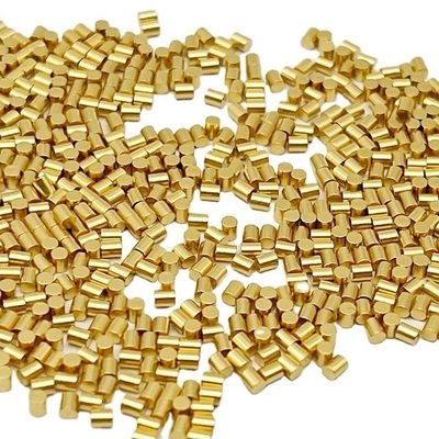 Besondere Messing-Bearbeitete Pins Pad SMT-Typ Goldplattierung 1,5 mm Männlich Für Verbindungen