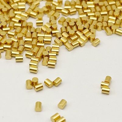 Besondere Messing-Bearbeitete Pins Pad SMT-Typ Goldplattierung 1,5 mm Männlich Für Verbindungen