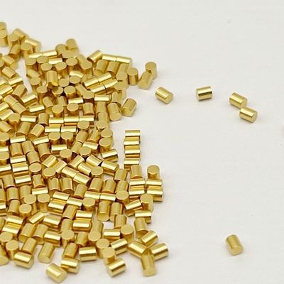 Besondere Messing-Bearbeitete Pins Pad SMT-Typ Goldplattierung 1,5 mm Männlich Für Verbindungen