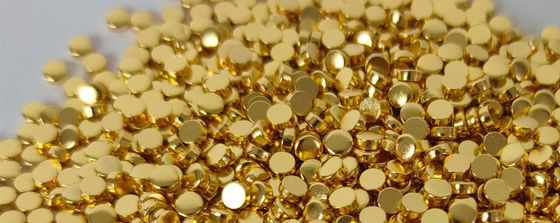 Besondere Messing-Bearbeitete Pins Pad SMT-Typ Goldplattierung 1,5 mm Männlich Für Verbindungen