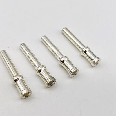 CNC-Drehmaschinen-Pins Rund Kupfer-Kontaktpins mit Goldplattierung