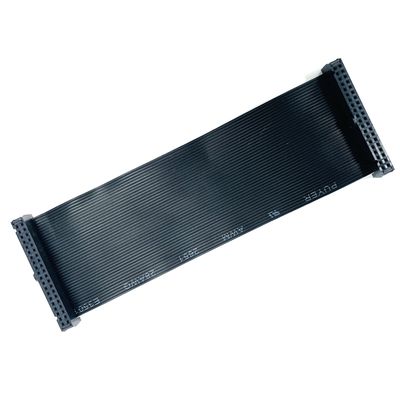 Custom 2,54mm Schwarzes Flachkabel 6 - 64 Pin IDC Flachbandkabel