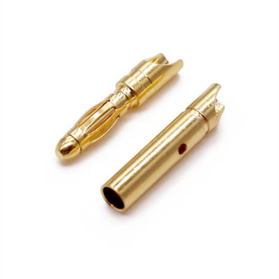 Banana Plug Präzisionsbearbeitung Multilam Pin Kontakt 4mm Lötkugel Endung