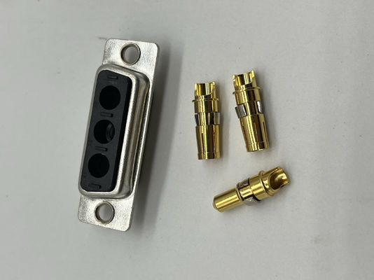 3V3 30A Lötmaschine D-Unteranschluss mit Messing-Goldplattiert-Kontaktmaterial