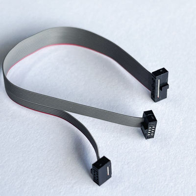 1.27mm Flach-IDC-Kabel 10-Pin - 100-Pin-Band-Kabelmontage angepasste Länge