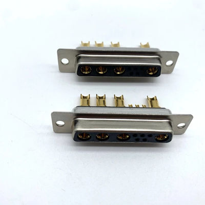 Automobil D SUB Stromanschluss 9W4 Weibliche Lötung Messing C3604 Für Kabel