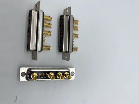 Automobil D SUB Stromanschluss 9W4 Weibliche Lötung Messing C3604 Für Kabel