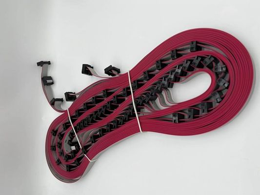 Individuelle 6 Pin - 64P IDC Flat Cable Montage 2,54 mm Pitch Band Kabel