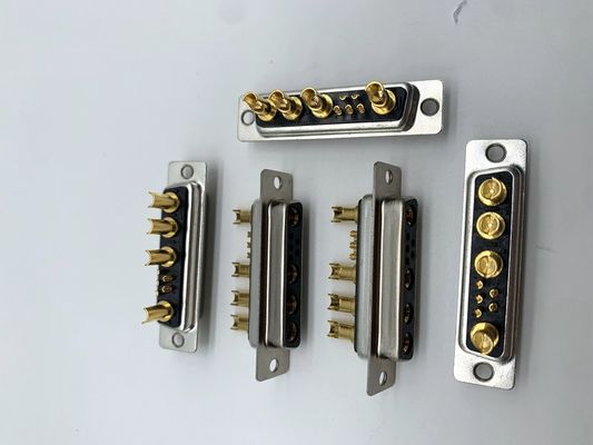 Automobil D SUB Stromanschluss 9W4 Weibliche Lötung Messing C3604 Für Kabel