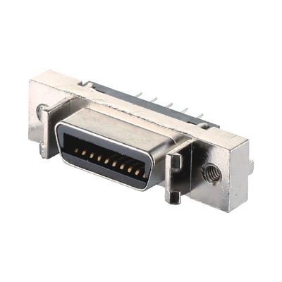 HPCN Draht-zu-Board-Anschluss MDR SCSI Pitch 1.27mm 14 Pin Männlich-weiblich-Anschluss
