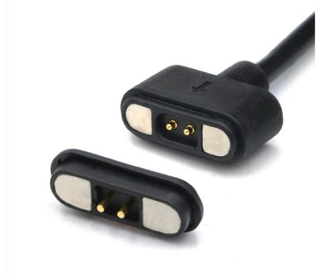 Hochstrom 3,0a Ladekabel USB 2-Pin Kreislauf-Ladegerät Magnetische Pogo-Pin