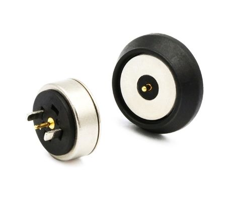 Elektrische Verbindung mit magnetischem Pogo-Pin-Anschluss