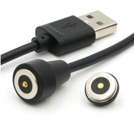 Elektrische Verbindung mit magnetischem Pogo-Pin-Anschluss