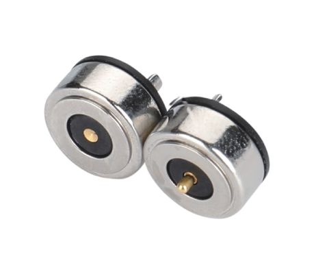 50mohm Max Kontaktwiderstand Custom M812 Pogo Pin Magnetstromanschluss für lang anhaltende Haltbarkeit