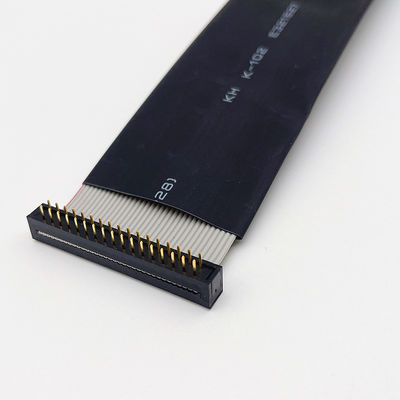 IDC Band Flat Cable Assembly UL2651 28AWG mit Zinnkopferdrahtleiter