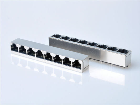 8p8c RJ45 Jack Connector PCB Mount für Netzwerk Socket Internet Modular Kupferlegierung