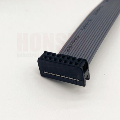 Elektronisches Flachkabel 2,54 mm Tonhöhe IDC Flachbandkabelanschluss