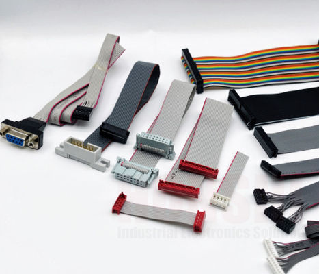 IDC Band Flat Cable Assembly UL2651 28AWG mit Zinnkopferdrahtleiter